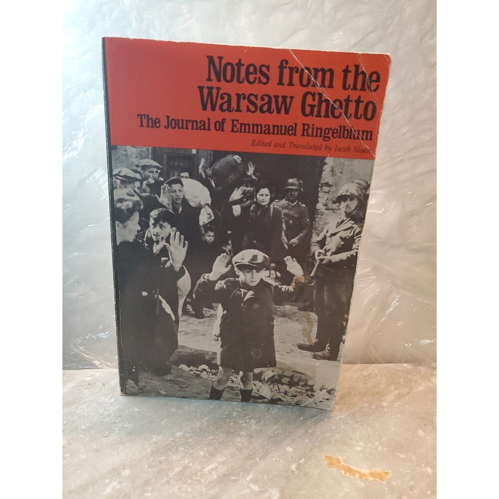 Notes From The Warsaw Ghetto Emmanuel Ringelblum Schocken 1st Edition 1974 PB